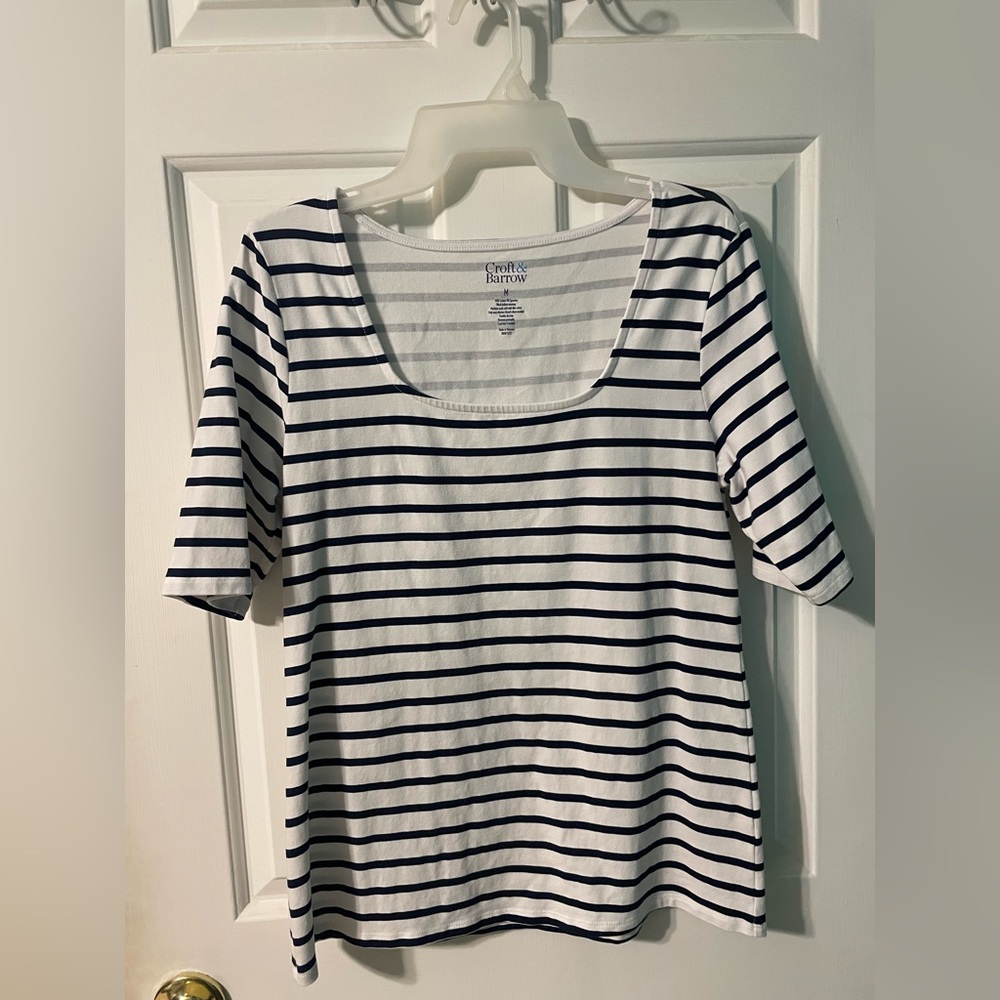 Croft & Barrow Striped Tee